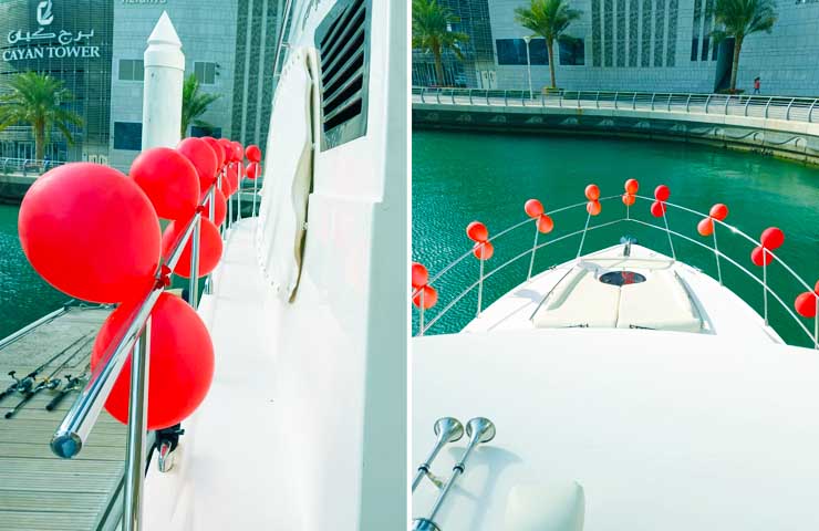 Yacht Ride Dubai Marina